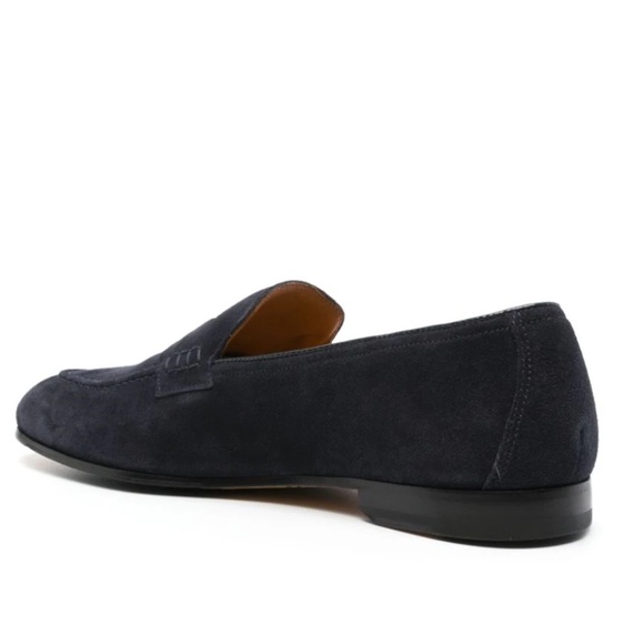 Doucal\'s - Men\'s Loafers in Navy Suede - MSRP $510.00 - Various Sizes - BNIB main image 4